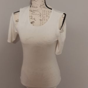 NEVER WORN EXPRESS COLD SHOULDER SHIRT